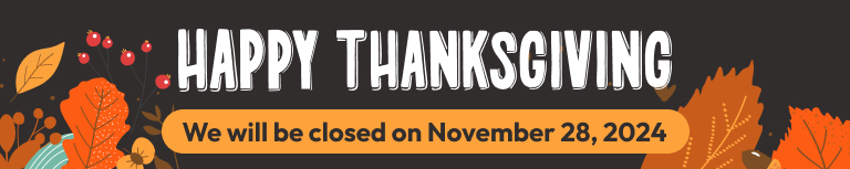  We will be closed on November 28th for Thanksgiving | Honest-1 Auto Care 